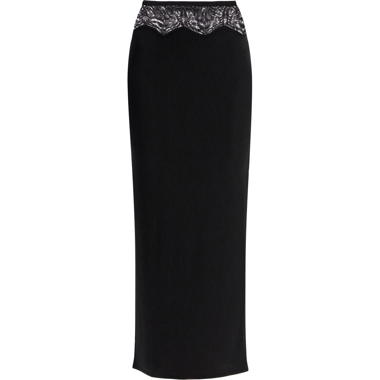 Christopher Esber "knitted skirt with lace detail