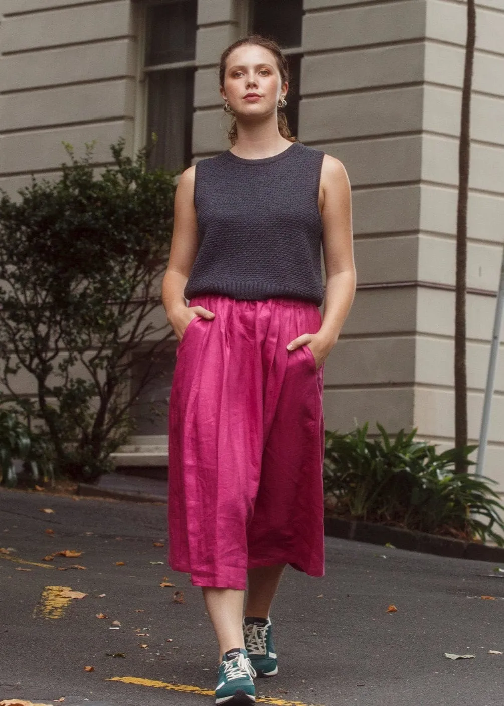 Dalston Sapphire Skirt Raspberry