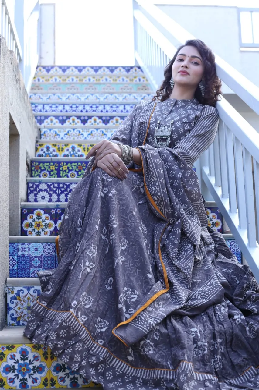 Designer Top & skirt Printed Lehenga