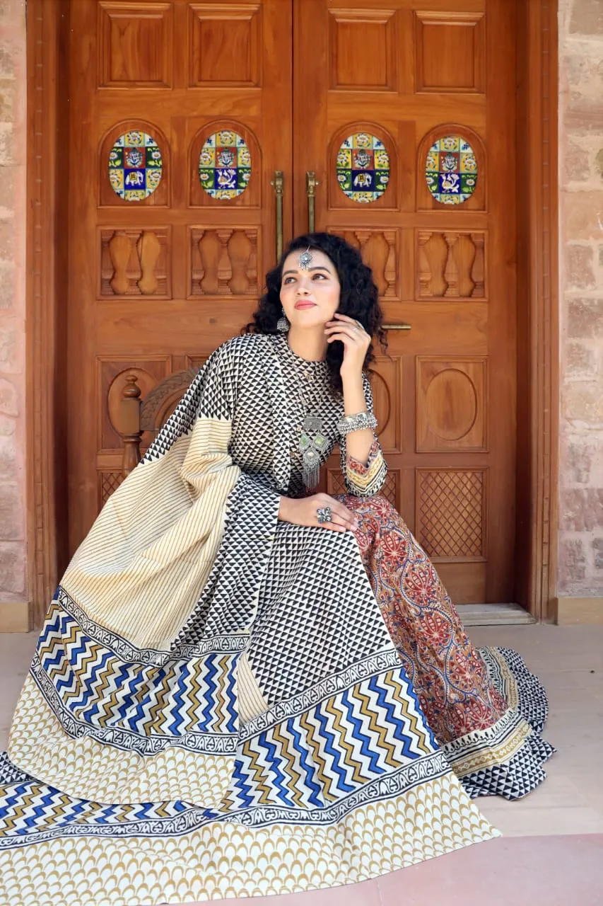 Designer Top & skirt Printed Lehenga