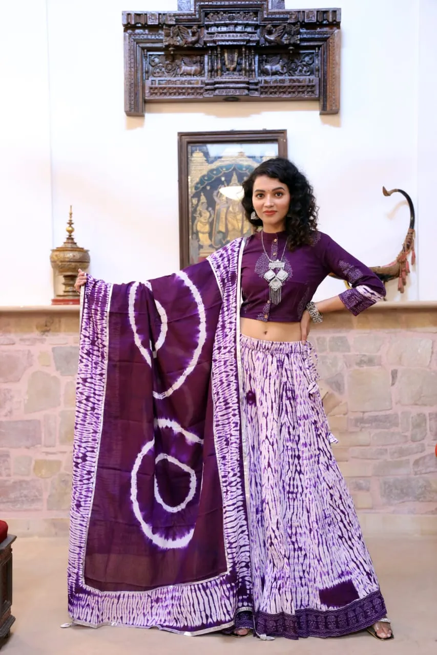 Designer Top & skirt Printed Lehenga