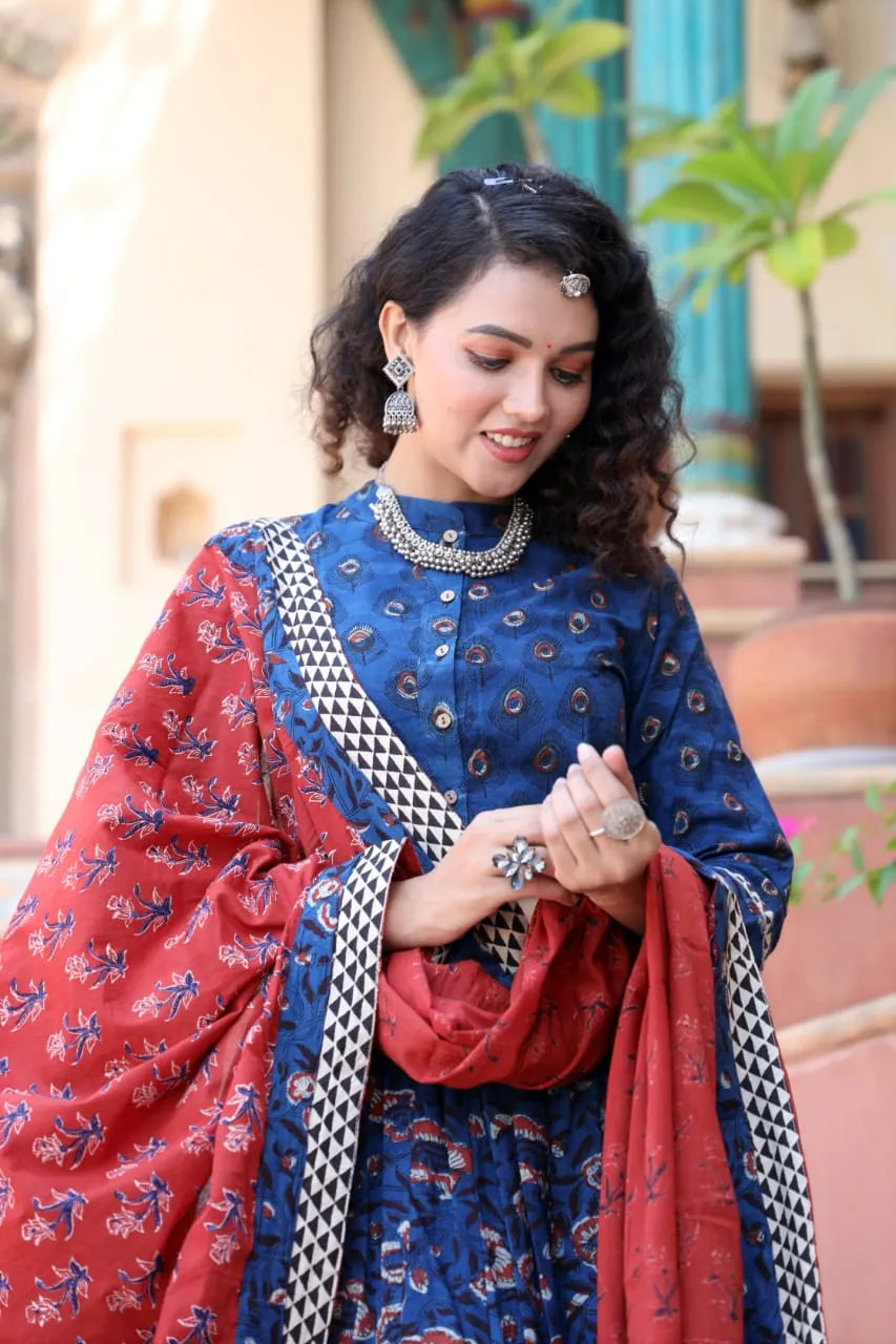 Designer Top & skirt Printed Lehenga