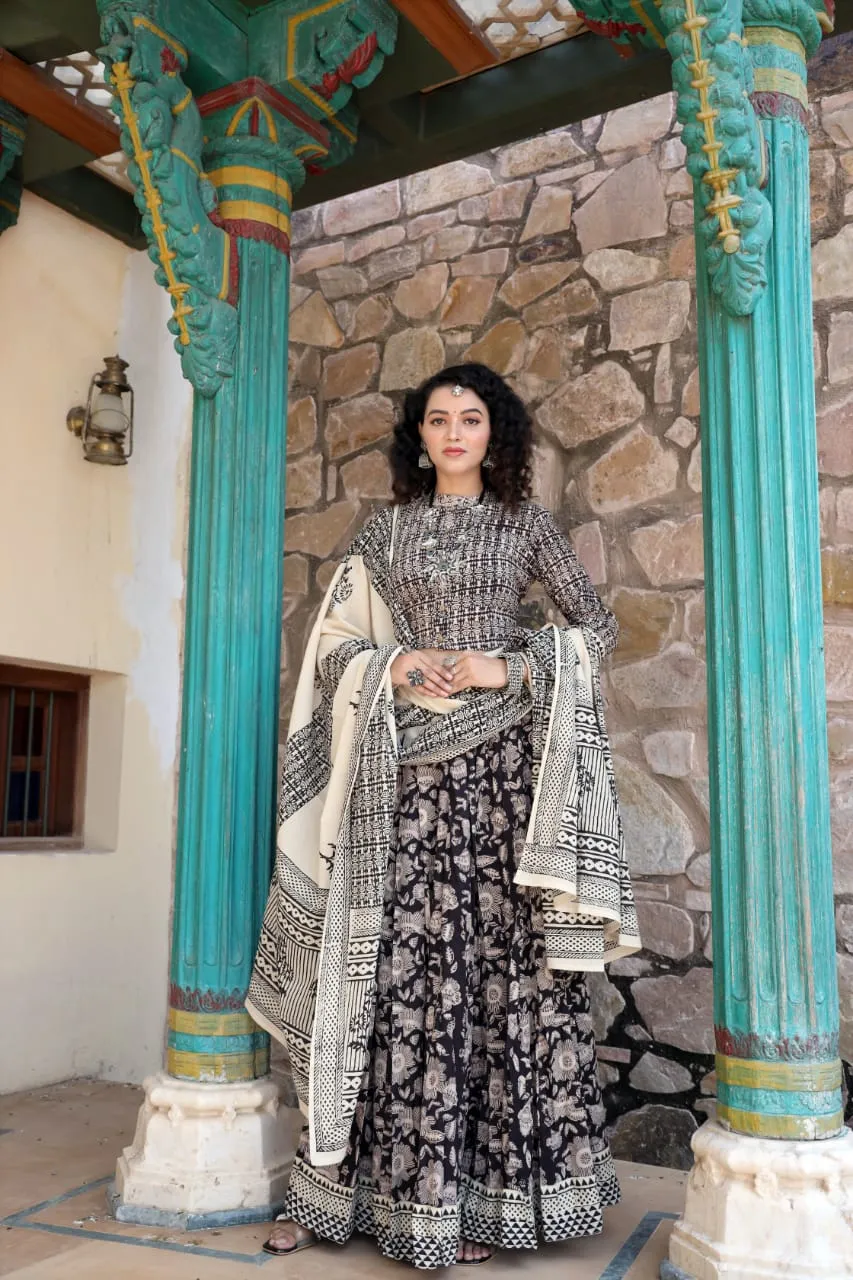 Designer Top & skirt Printed Lehenga
