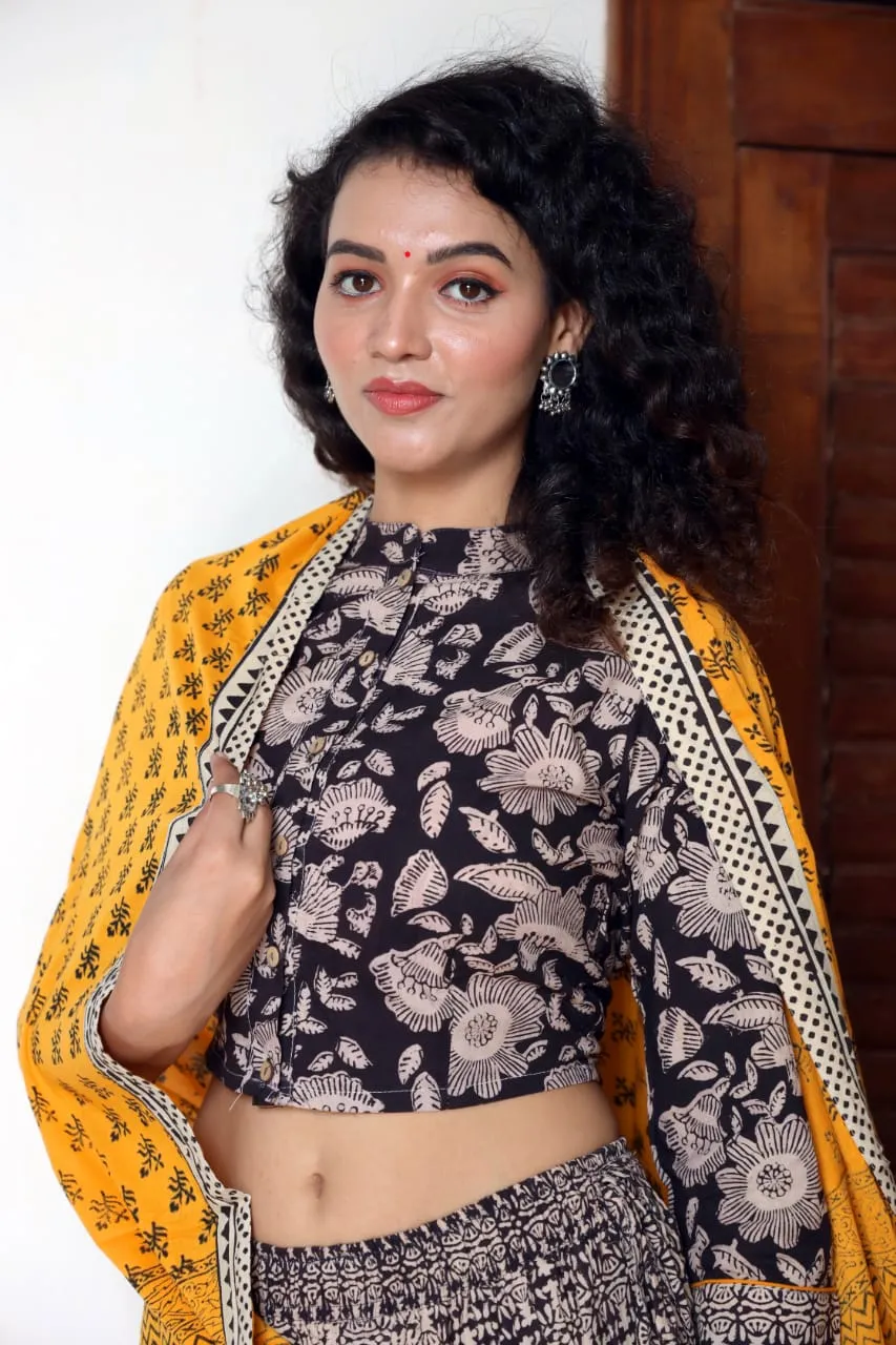 Designer Top & skirt Printed Lehenga