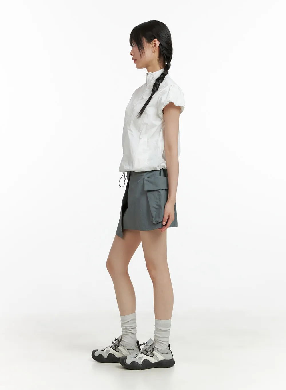 Puff Sleeve Short Sleeve Jacket CL403