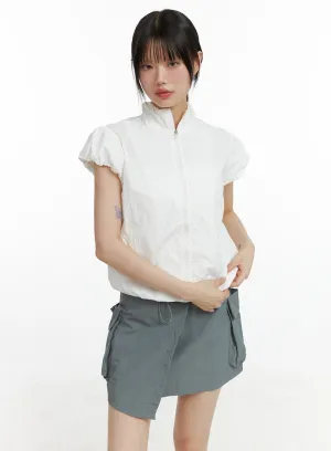 Puff Sleeve Short Sleeve Jacket CL403