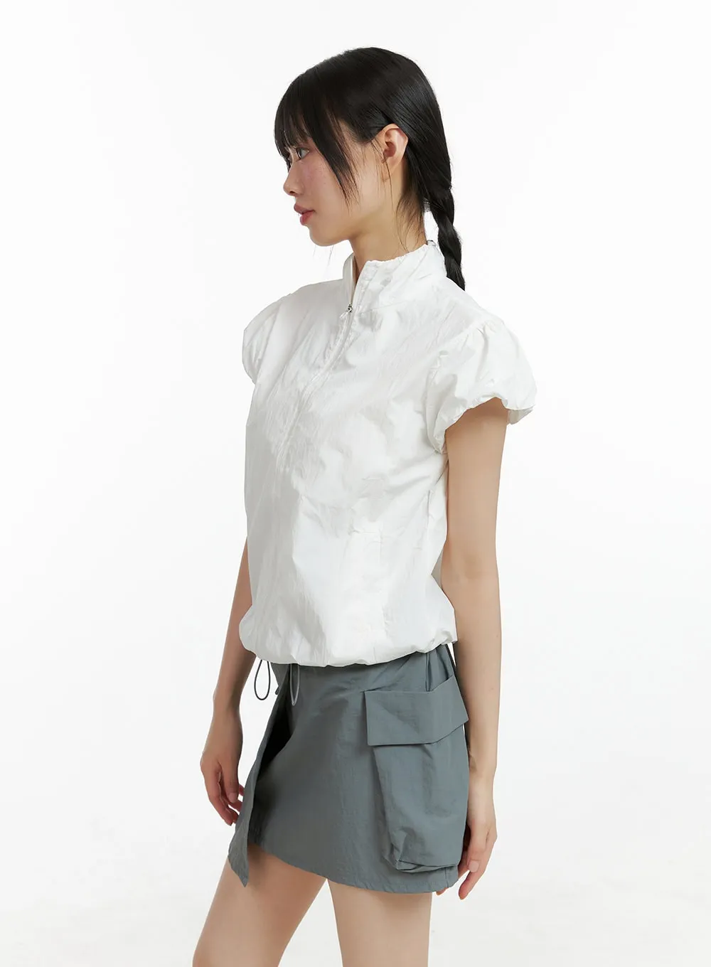 Puff Sleeve Short Sleeve Jacket CL403
