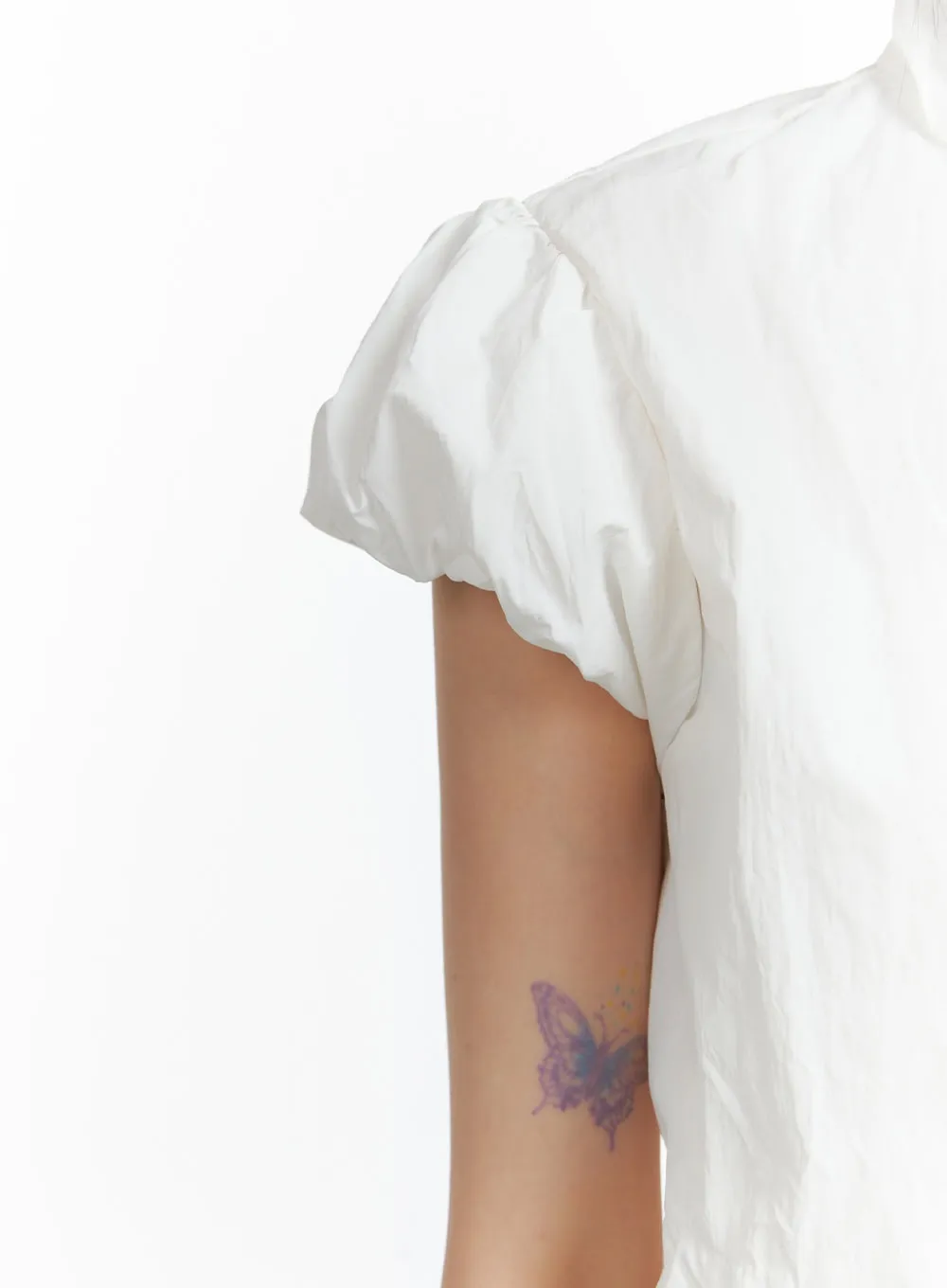 Puff Sleeve Short Sleeve Jacket CL403