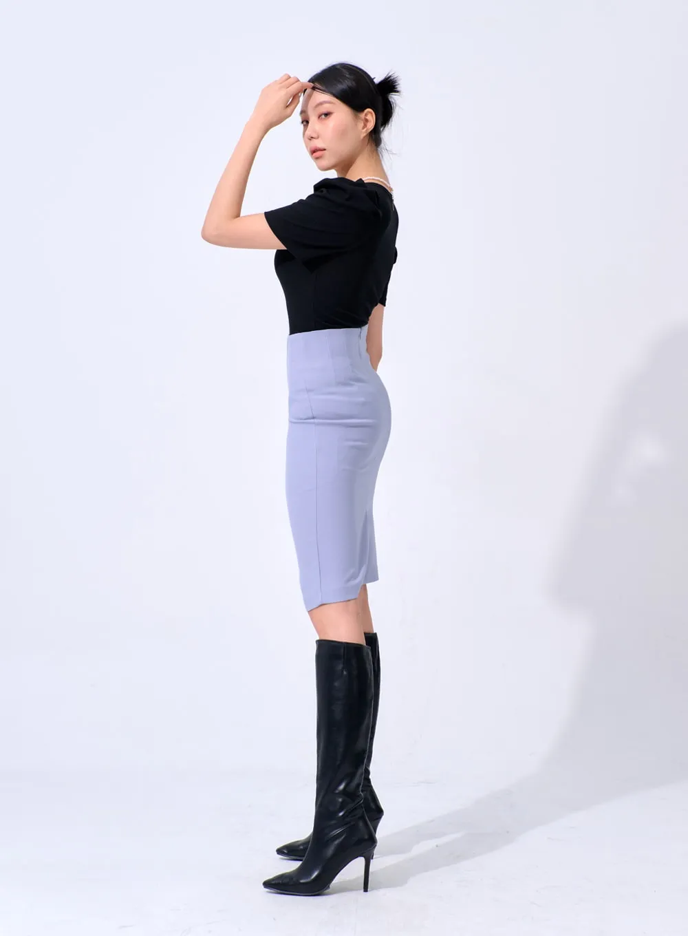 Puff Sleeve Tee IA324