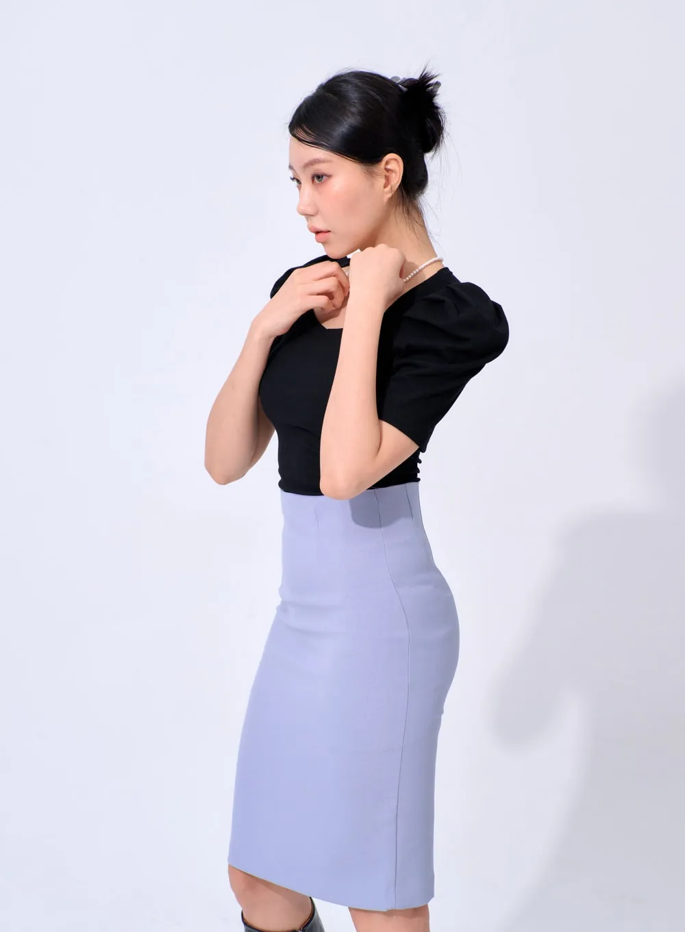 Puff Sleeve Tee IA324